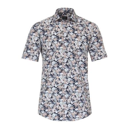 Venti Overhemd Korte mouw blauw