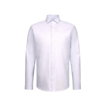 Seidensticker SEIDENSTICKER Overhemd lichtblauw / wit