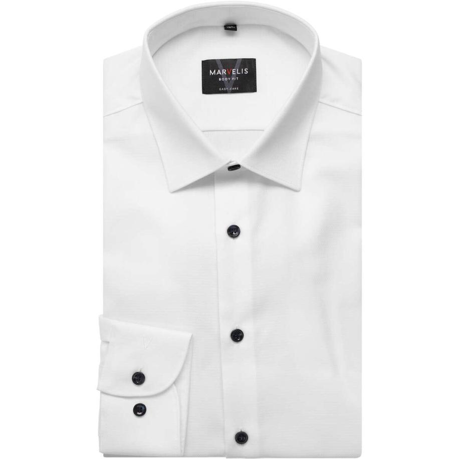 Marvelis Overhemd wit, Faux-uni Wit