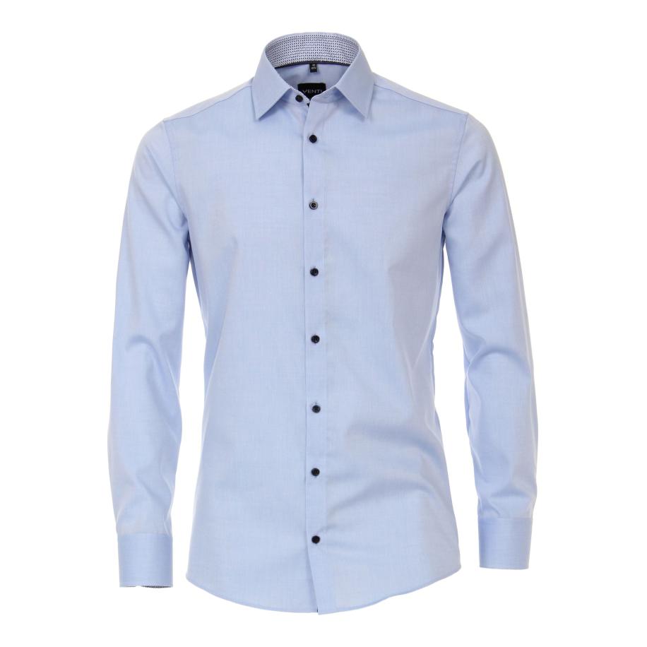 Venti Overhemd blauw, Faux-uni Blauw