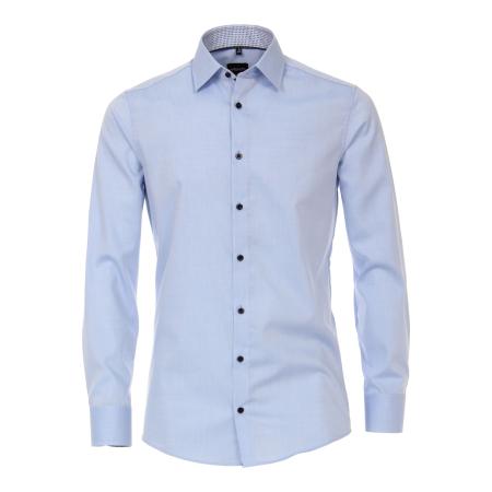 Venti Overhemd blauw, Faux-uni
