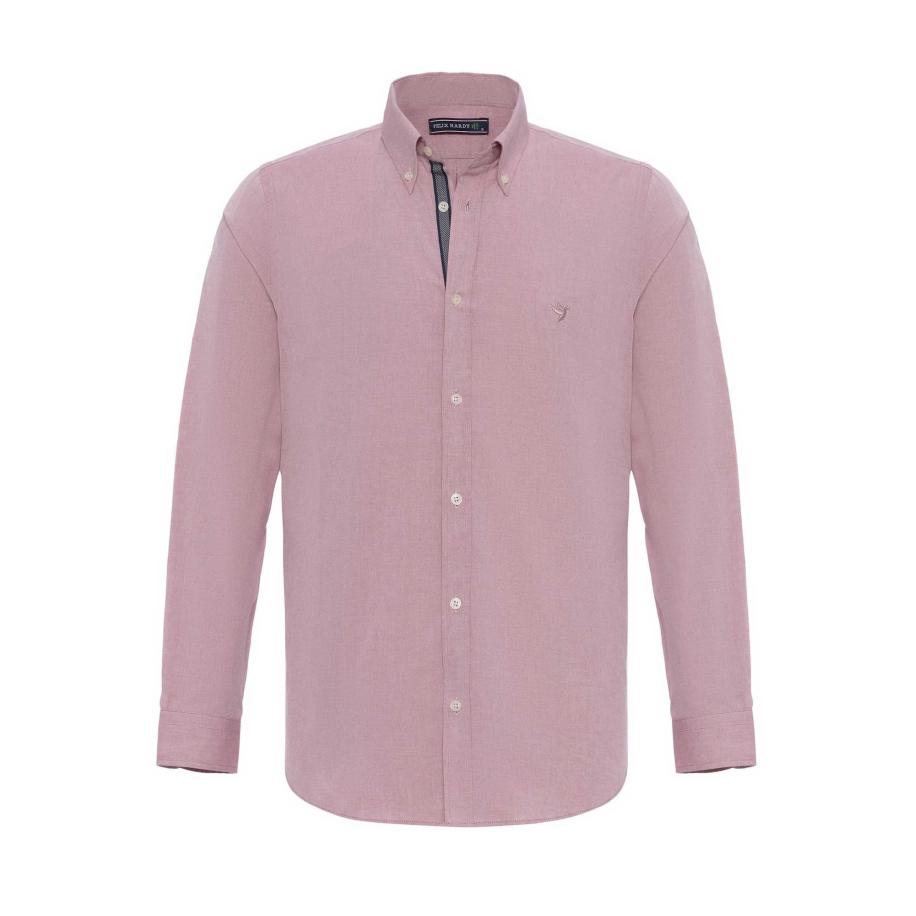 Felix Hardy Felix Hardy Overhemd pastelrood -