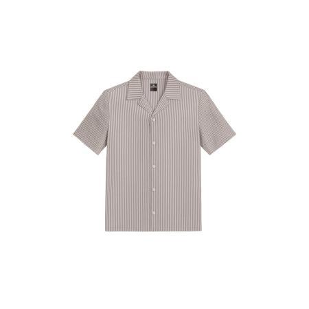 UNIQVIBE UNIQVIBE Overhemd beige / wit