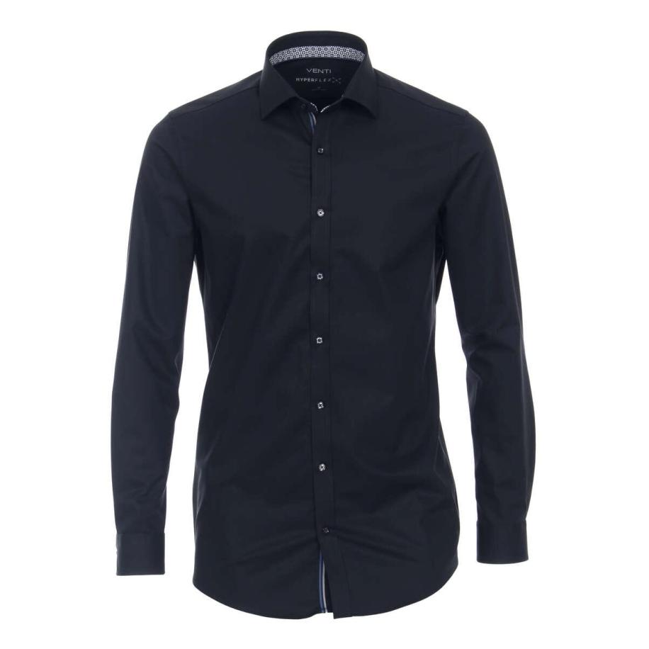 Venti Hyperflex Overhemd blauw, Faux-uni Blauw