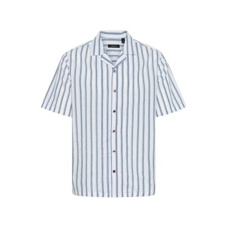 Matinique Matinique Overhemd MAklampo saffier / opaal / wit