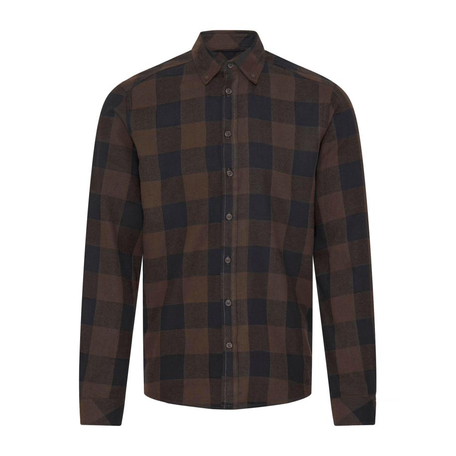 Blend BLEND Overhemd BHOrma bruin -