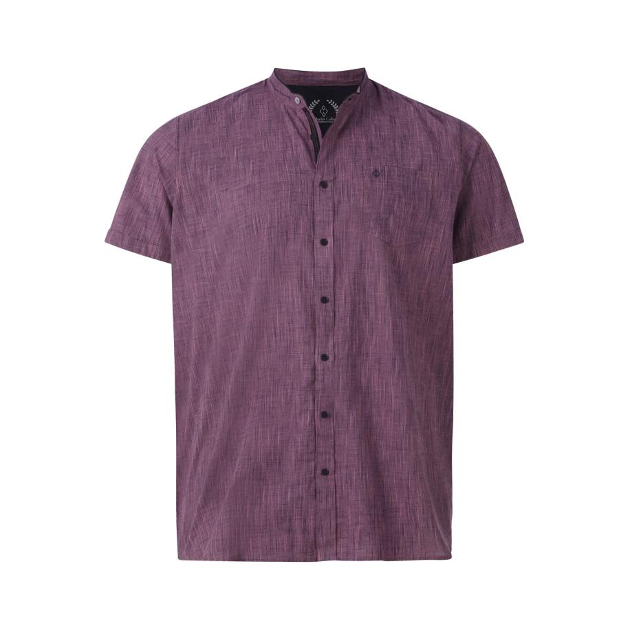 Charles Colby Overhemd Korte mouw roze Roze