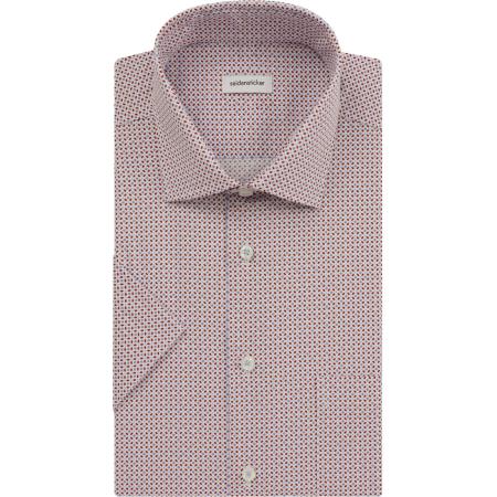 Seidensticker Overhemd Korte mouw rood