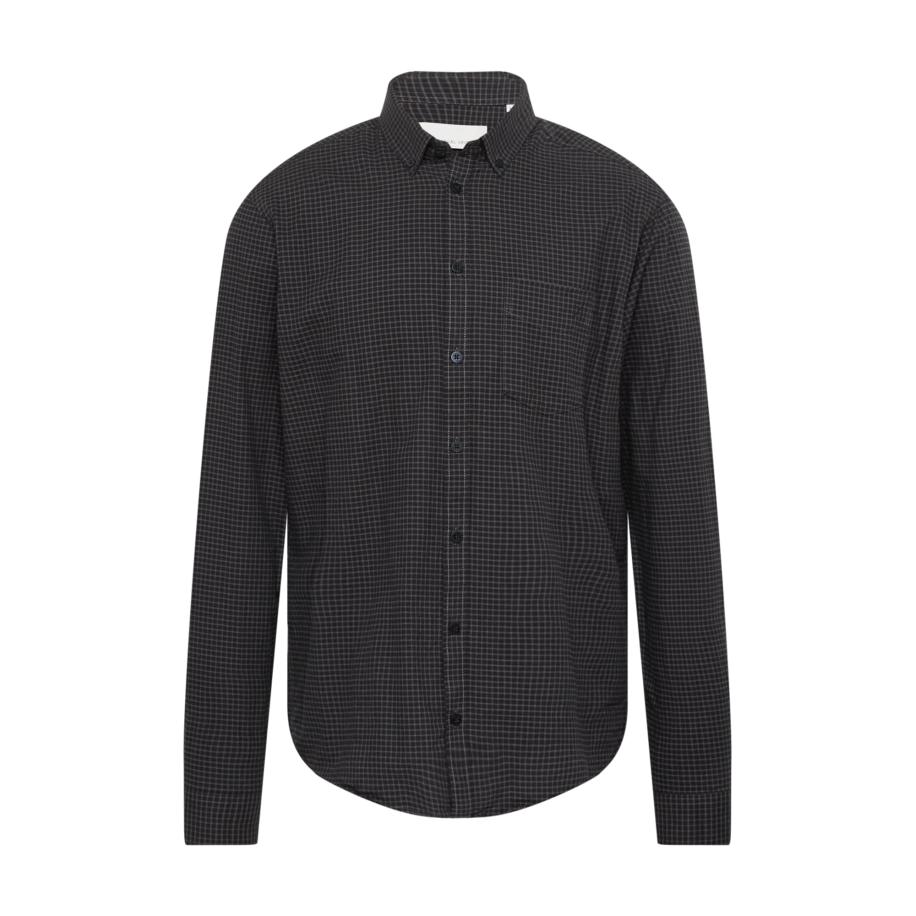 Casual Friday Casual Friday Overhemd Anton zwart / wit gemêleerd -