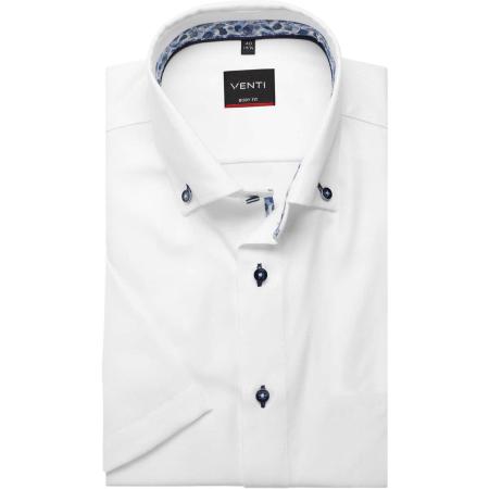 Venti Overhemd Korte mouw wit
