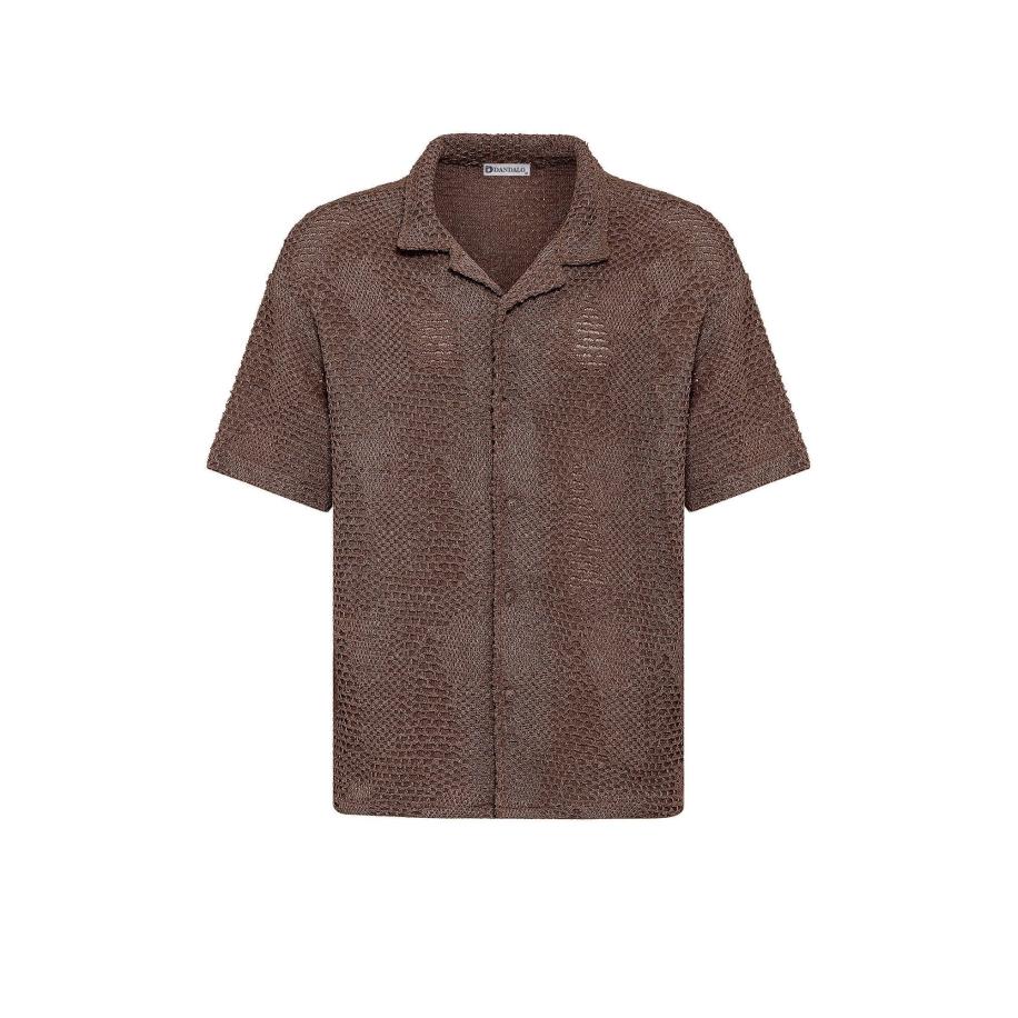 Dandalo Dandalo Overhemd bruin -