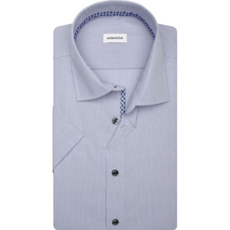 Seidensticker Overhemd Korte mouw lichtblauw