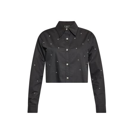 Faina faina Blouse zwart / zilver