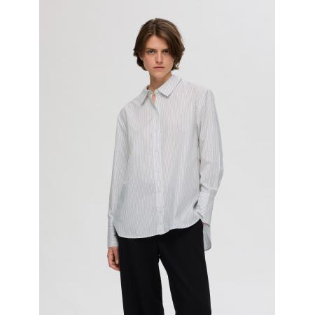 Selected SELECTED Blouse grijs / wit