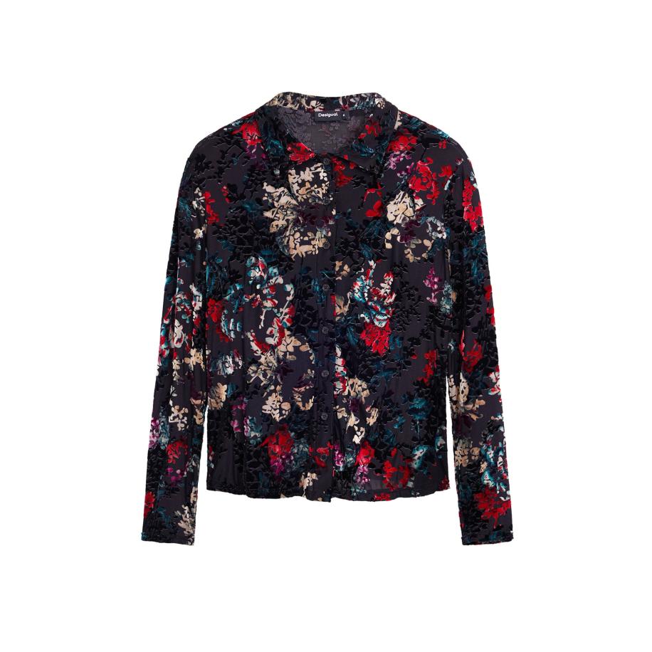 Desigual Desigual Blouse gemengde kleuren / zwart -