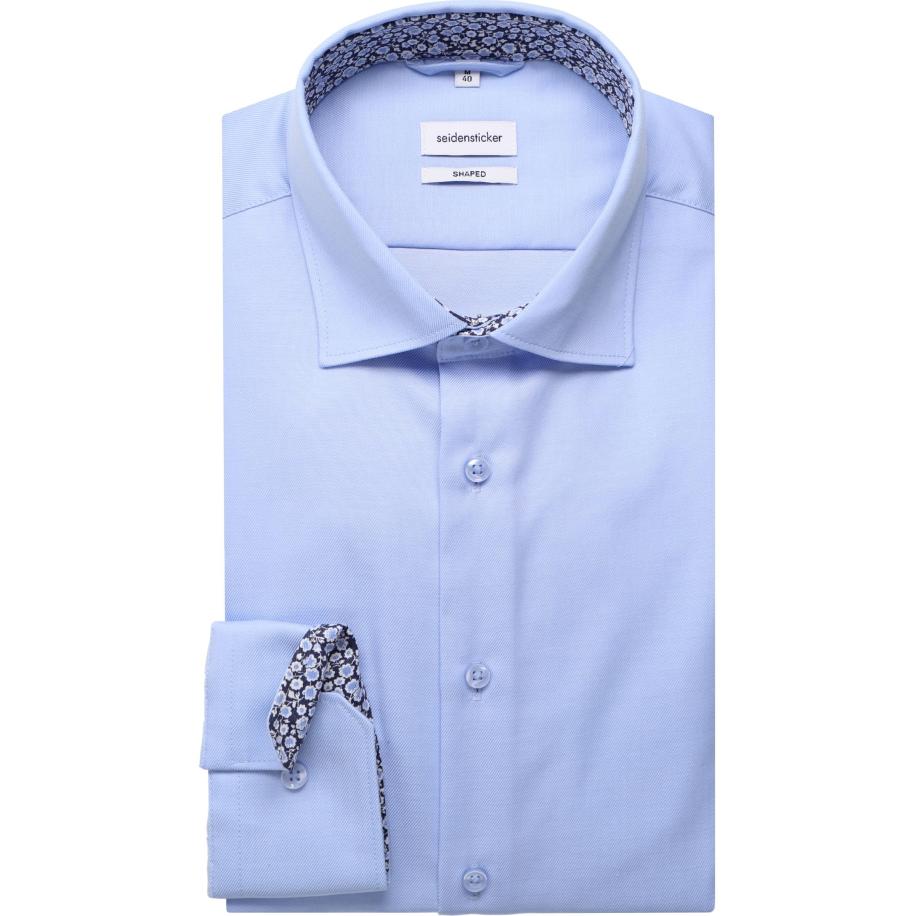 Seidensticker Overhemd ML6 (vanaf 68 CM) lichtblauw Blauw