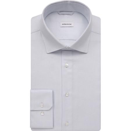 Seidensticker Overhemd lichtblauw, Effen