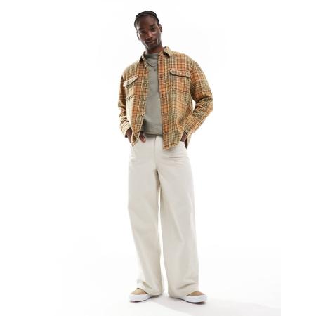 Deux Ex Machina - Vacay - Geruit overhemd in multi-Veelkleurig