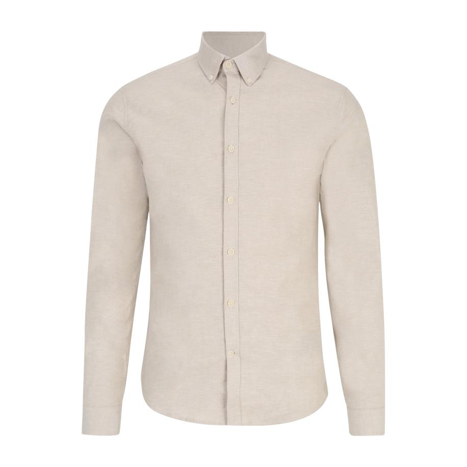 Lindbergh Lindbergh Overhemd taupe -