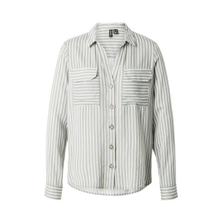 Vero Moda VERO MODA Blouse VMBUMPY donkergroen / wit