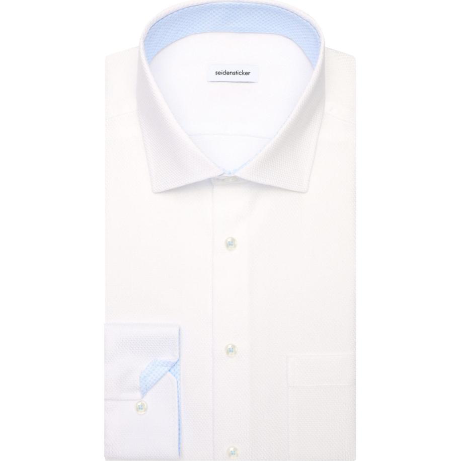 Seidensticker Overhemd ML6 (vanaf 68 CM) wit Wit
