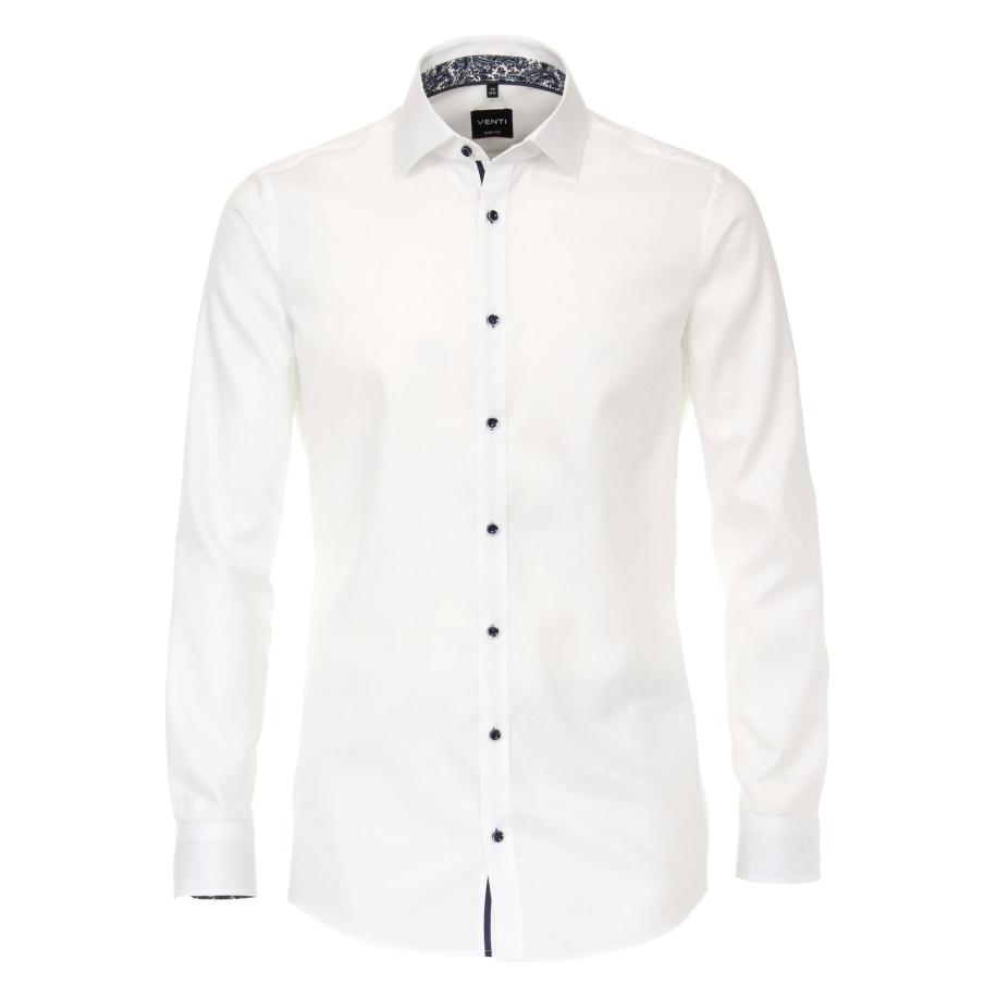 Venti Overhemd wit, Faux-uni Wit