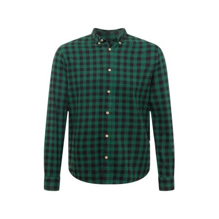 Kronstadt Kronstadt Overhemd Johan smaragd / zwart