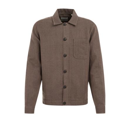 Van Gils van Gils Overhemd bruin