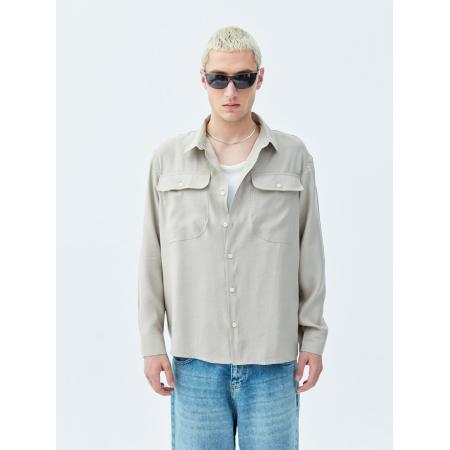 VAMOS CLO Overhemd stone grey