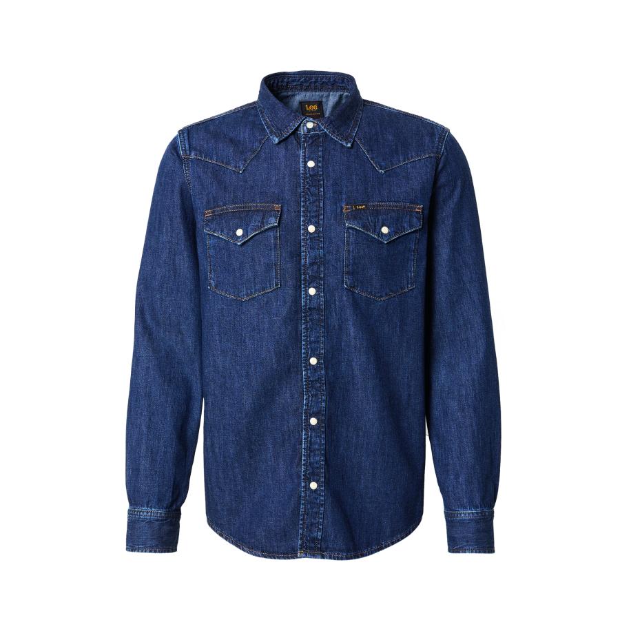 Lee Lee Overhemd Western donkerblauw -