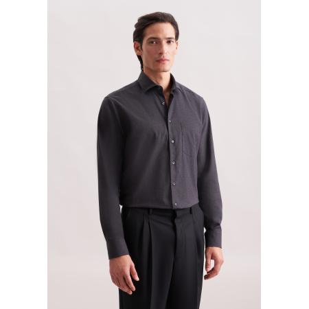 SEIDENSTICKER Zakelijk overhemd grijs