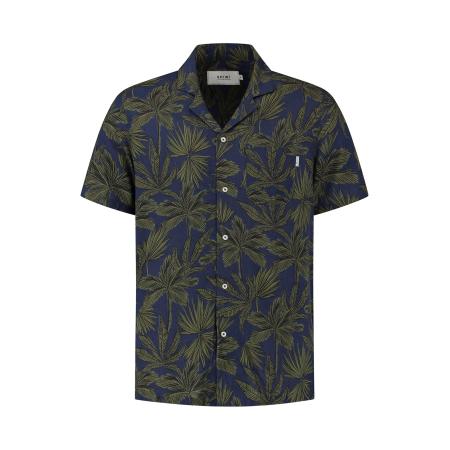 Shiwi Shiwi Overhemd donkerblauw / groen