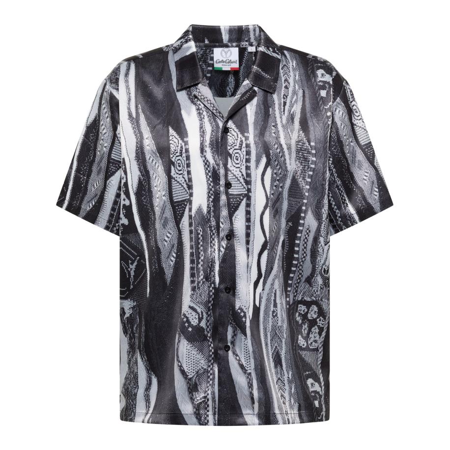 carlo colucci Carlo Colucci Overhemd Egetmann grijs / wit -