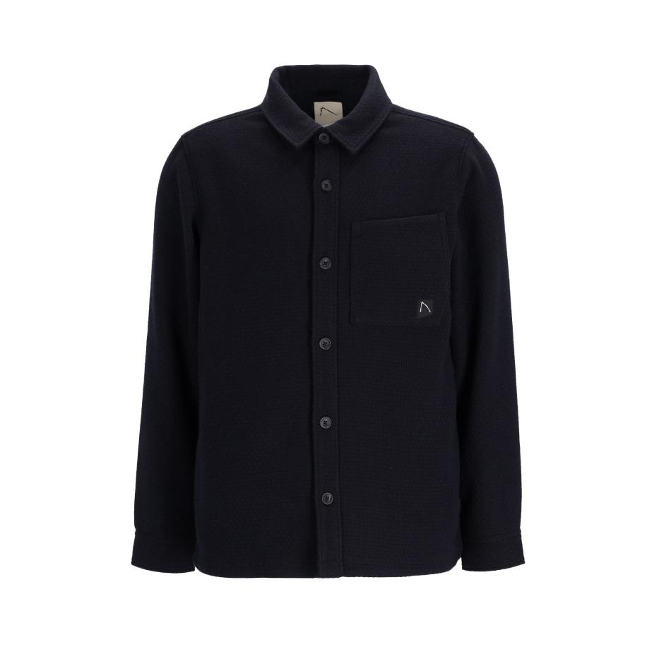 Chasin' CHASIN Overhemd Foley Structure donkerblauw -