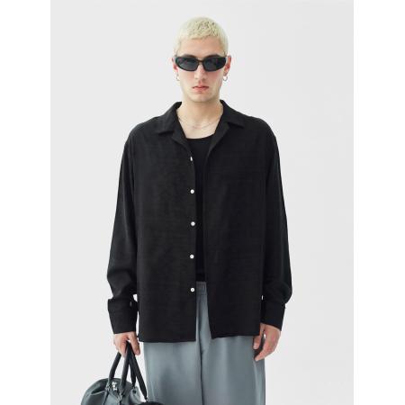 VAMOS CLO Overhemd zwart