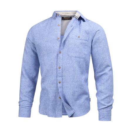 INDICODE JEANS INDICODE JEANS Overhemd pastelblauw