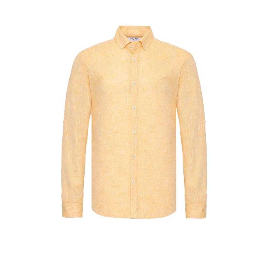 Moxx Paris Moxx Paris Overhemd lichtgeel -