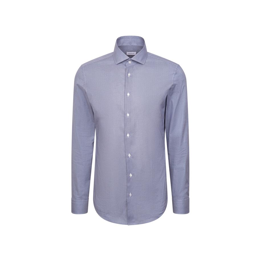 SEIDENSTICKER Zakelijk overhemd Schwarze Rose blauw / donkerblauw Blauw