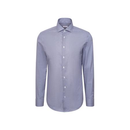 SEIDENSTICKER Zakelijk overhemd Schwarze Rose blauw / donkerblauw