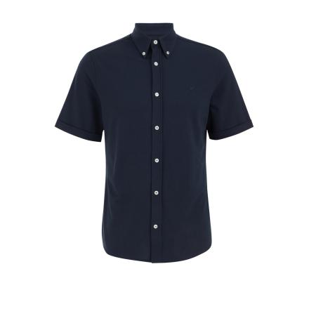 JACK & JONES Overhemd JPRBLATRAVIS nachtblauw / wit