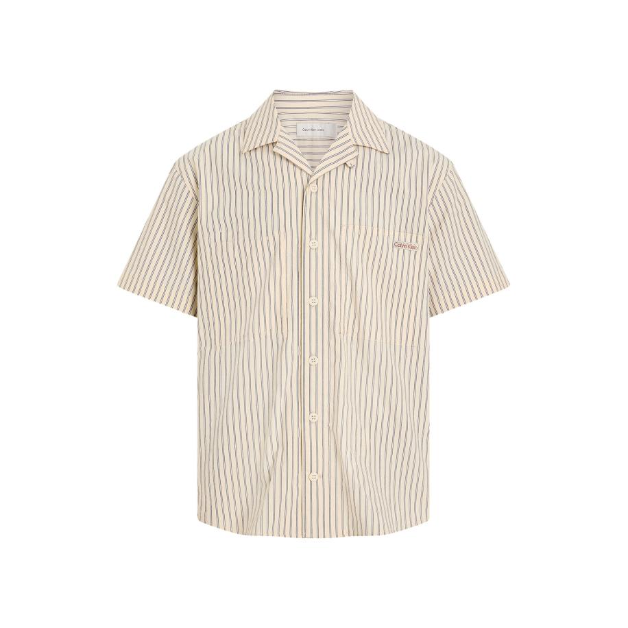 Calvin Klein Calvin Klein Jeans Overhemd beige / navy -