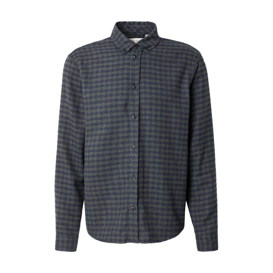 Blend BLEND Overhemd BHBARNEY donkerblauw / donkergrijs -