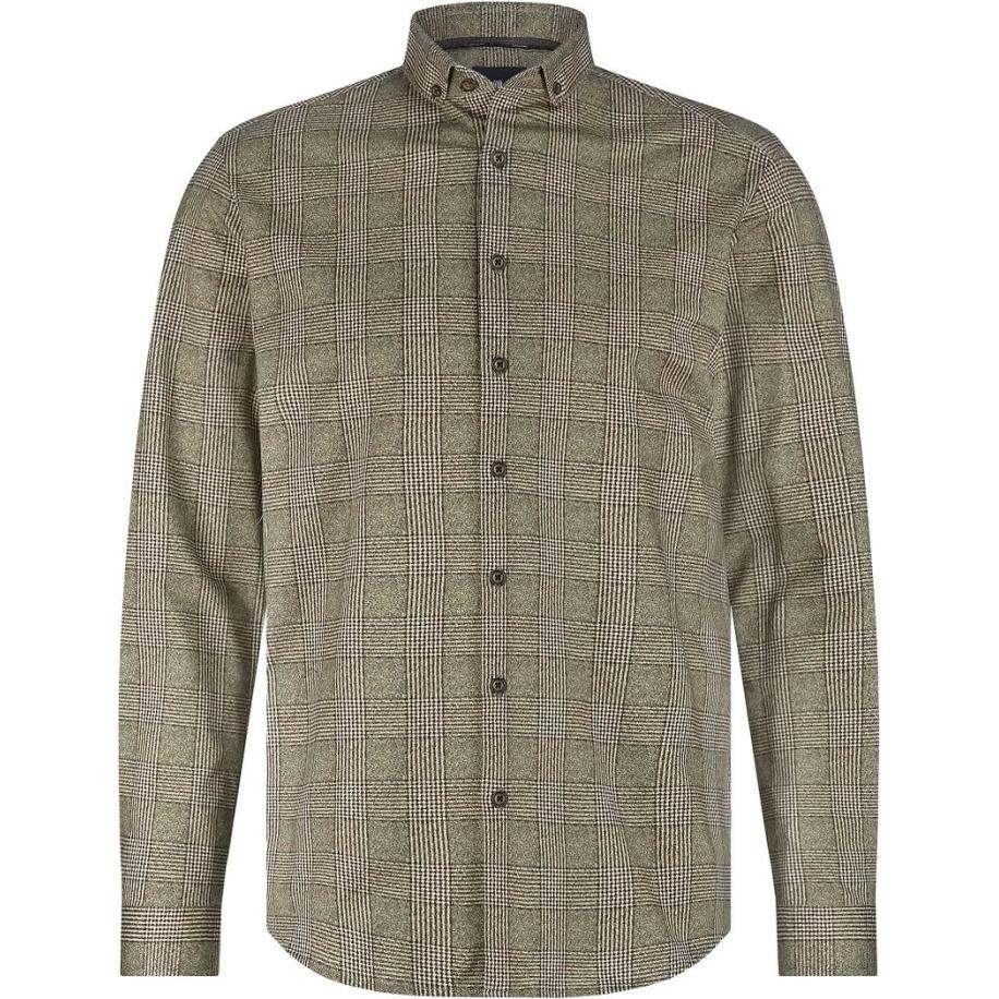 State Of Art Overhemd Print Grijs Grijs