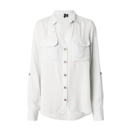 Vero Moda VERO MODA Blouse VMBumpy mintgroen / wit