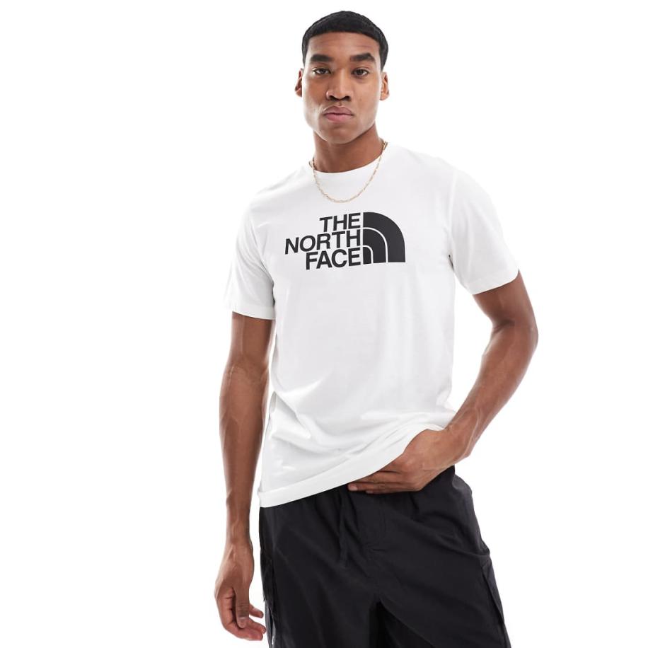 The North Face - Easy - T-shirt in wit Wit
