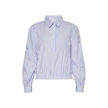 DreiMaster DreiMaster Vintage Blouse blauw / wit