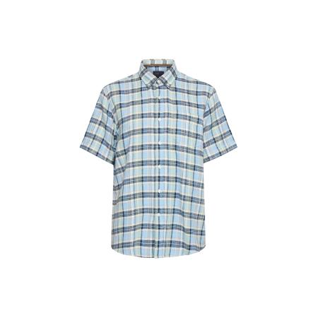 Signal Overhemd Pan beige / pastelblauw / donkerblauw / lichtgroen