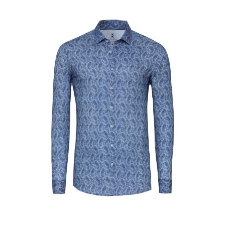 Desoto DESOTO Overhemd blauw / lichtblauw