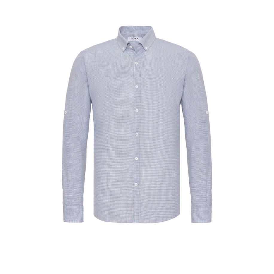 Moxx Paris Moxx Paris Overhemd grijs / wit -