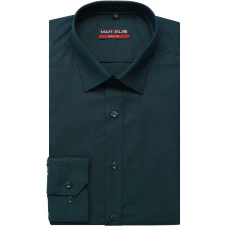 Marvelis Overhemd groen, Faux-uni